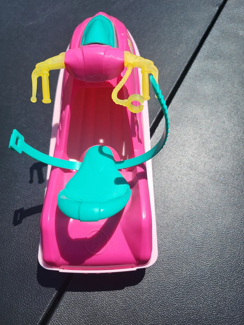 Excellent Condition Pink Barbie Jet Ski Beach Doll Mattel